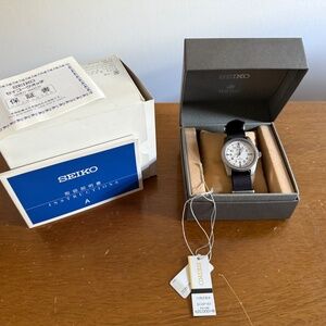 RARE Seiko x Nano Universe SCXP161 7N01 SUS Reissue LIMITED EDITION Box & Papers